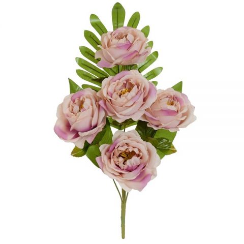 RAMO ENCARADO PEONIA X5 *ROSA 235271