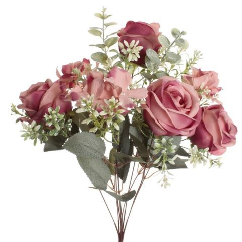 RAMO ROSAS SILVESTRE *BURDEOS 7726