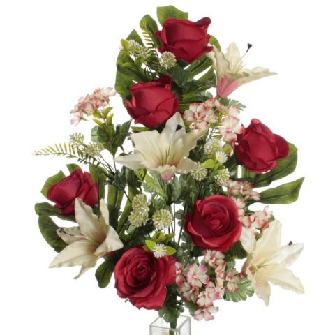RAMO ENCARADO ROSA LILIUM *ROJO 6546