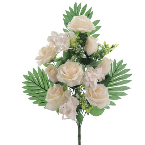RAMO ENCARADO ROSAS CAPULLOS *BEIGE 5511-31