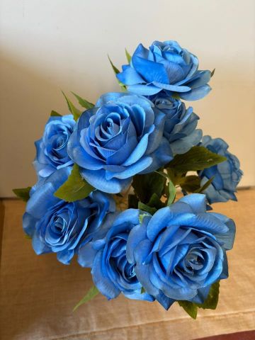 RAMO ROSAS X9 *AZUL 5640