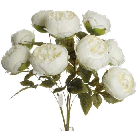 RAMO PEONIA X9 *BLANCO  5641