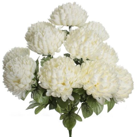 RAMO CRISANTEMO X12 *BLANCO 6549