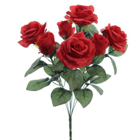 RAMO ROSAS CAPULLOS  X7 *ROJO 8796-08