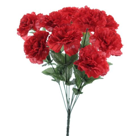 RAMO CLAVELES X10 *ROJO 8770-08