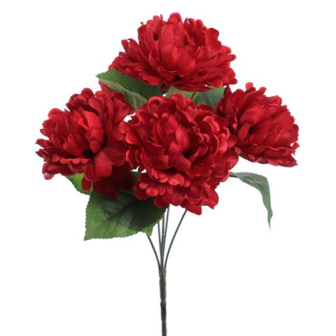 RAMO PEONIAS X5 *ROJO 3305-08