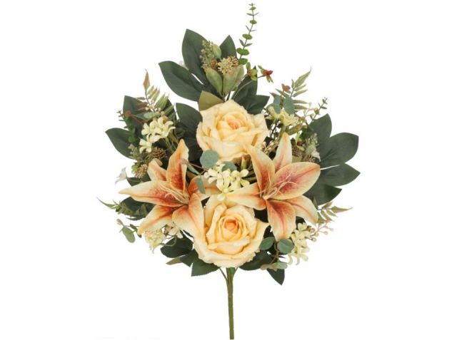 RAMO ROSA LILIUM GLITTER *AMARILLO 475301