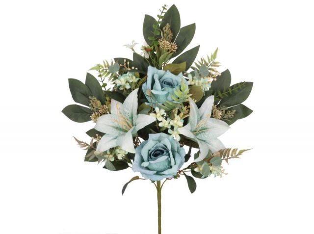 RAMO ROSA LILIUM GLITTER *AZUL 475363