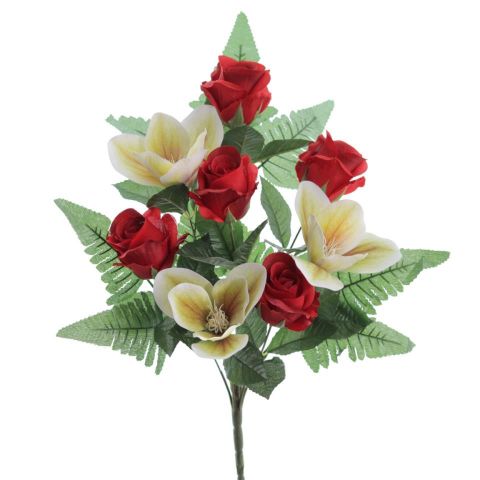 RAMO ENCARADO ROSA/MAGNOLIO*ROJO 8707-08