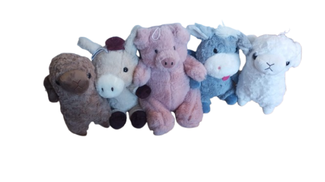 PELUCHE ANIMALES SURTIDOS 25CMS 80689