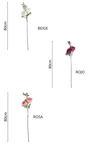 VARA ROSA OTOÑAL 80 CMS 3 COLORES 631396