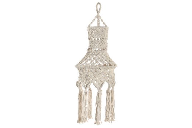 LAMPARA MACRAME 30X30X30XCM *LA-220022