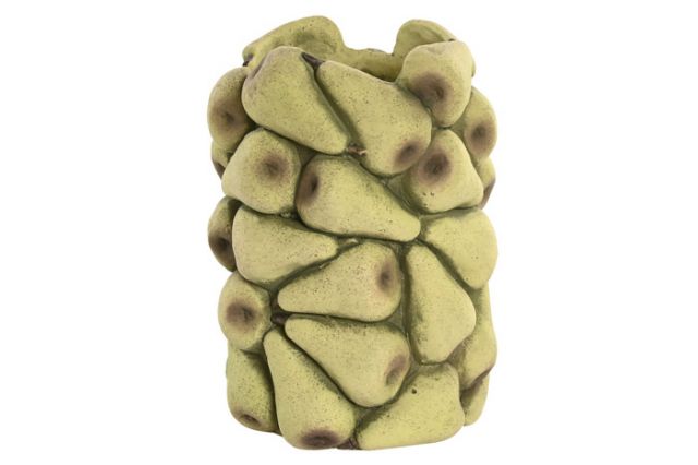 JARRON CEMENTO PERAS 17X17X23CM *JR-221069