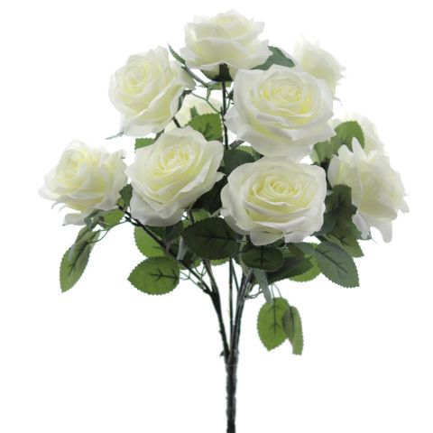 RAMO ROSAS PROVENZA X10 *CREMA 5039-01