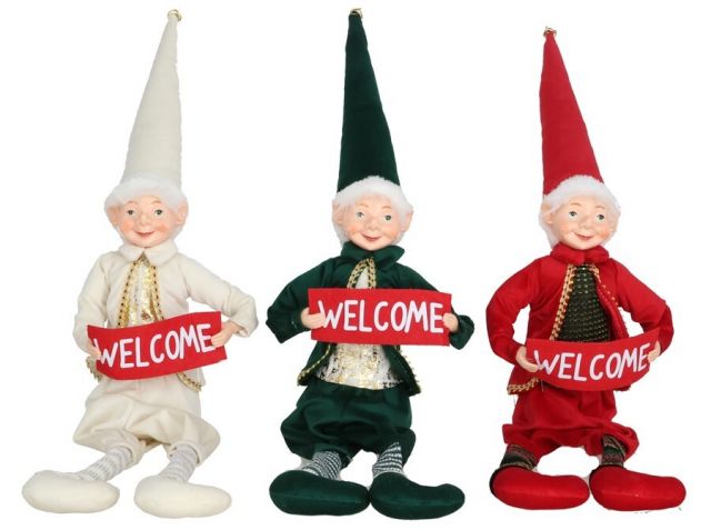 ELFO ITALIANO SENTADO 19X10X44CM 3STD 17803