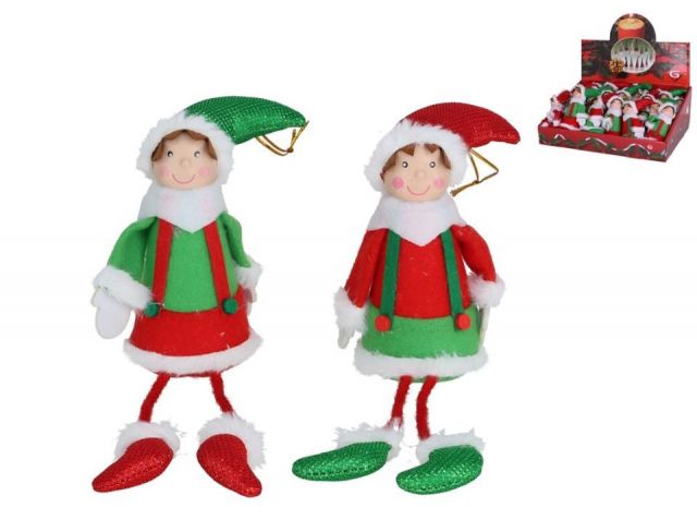 COLGANTE ELFO RAYH 23CM 2 SURT. 95255