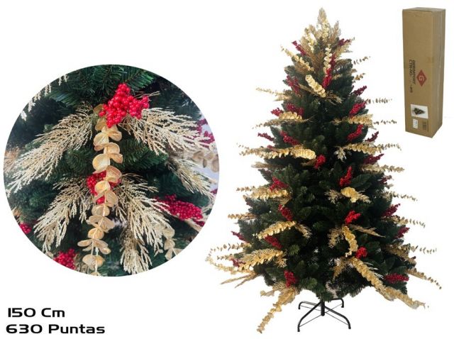 PINO NAVIDAD POTHY 150CM 630 PUNTAS 94807