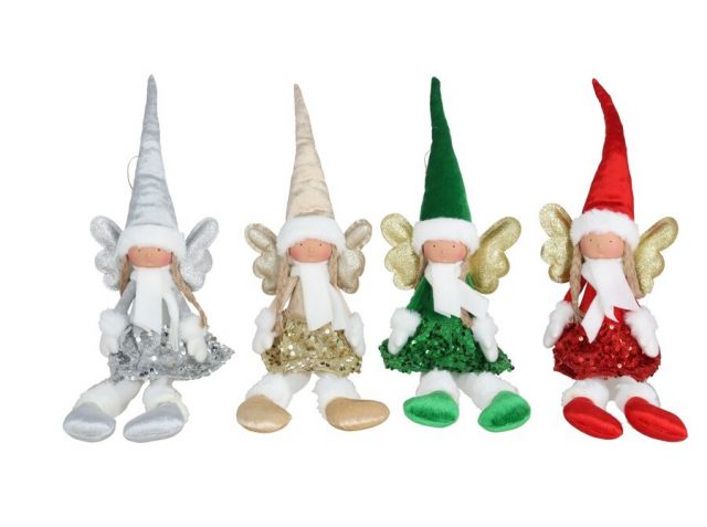 ANGEL SENTADO BRINY 55CM 4 SURT. 95484