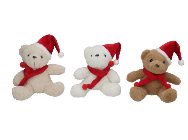 OSO PELUCHE SENTADO PAPA NOEL 67481