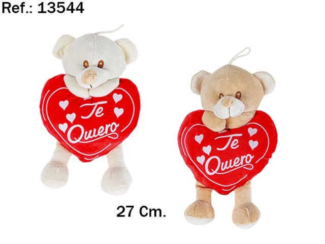 OSO 2SRTD CORAZON TE QUIERO *27CM 13544