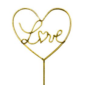 PICK LOVE ORO 10 CMS X 50 CMS  DE PALO 