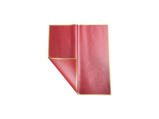 PAPEL COREANO PAQUETE 20 UNIDADES ROJO/ORO