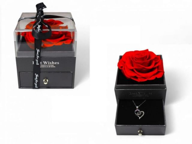 CAJA ROSA COLLAR 81608