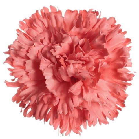 FLOR FLAMENCA CLAVEL C-7 SALMÓN