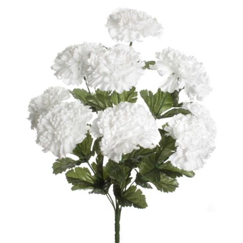 RAMO CLAVEL X10 *BLANCO 7838