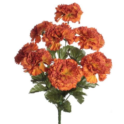 RAMO CLAVEL X10 *NARANJA 7838