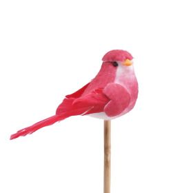 PICK PAJARO 10 CMS 50 CMS PALO ROJO 81372