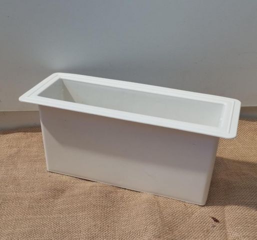 JARDINERA PLASTICO 240*70*110 BLANCO D1