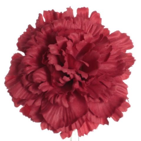 FLOR FLAMENCA CLAVEL PQ 7816 ROJO C-13
