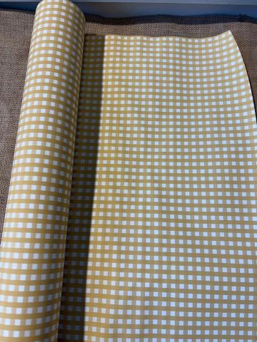 ROLLO PERLATO VICHY *CREMA  70 CM X 50M 