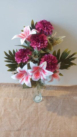RAMO ENCARADO ZINIA-LILIUM *FUCSIA 7868