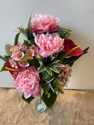 RAMO ENCARADO PEONIA-ANTHURIUM *ROSA 5720