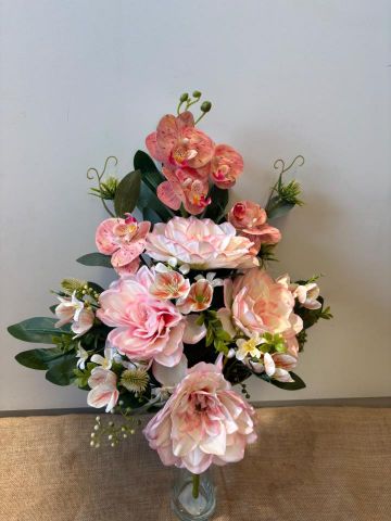 RAMO ENCARADO PEONIA ORQUIDEA *ROSA 5691
