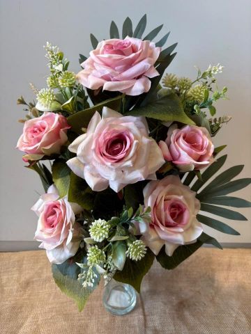 RAMO ENCARADO ROSAS *ROSA 7714