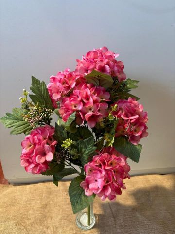 RAMO ENCARADO HORTENSIA *ROSA 5742