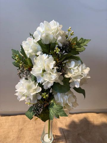 RAMO ENCARADO HORTENSIA *BLANCO 5742