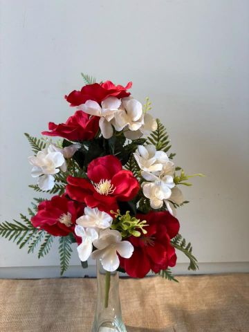RAMO MAGNOLIA HORTENSIA *ROJO 5689
