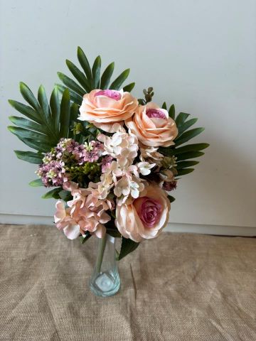 RAMO ENCARADO ROSA HORTENSIA *ROSA 7890