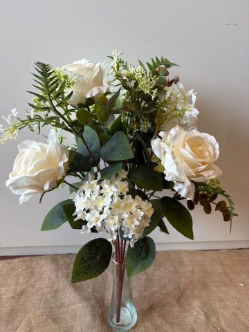 RAMO ROSA HORTENSIA *BLANCO 5727