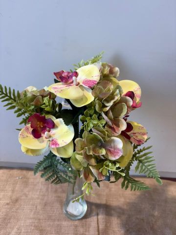 RAMO ORQUIDEA HORTENSIA *VERDE 5688