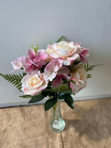 RAMO ROSA HORTENSIA *ROSA 5680
