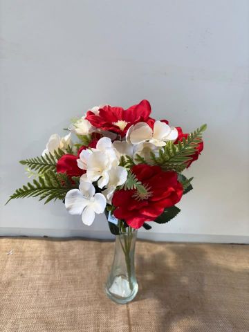 RAMO MAGNOLIA HORTENSIA *ROJO 5690