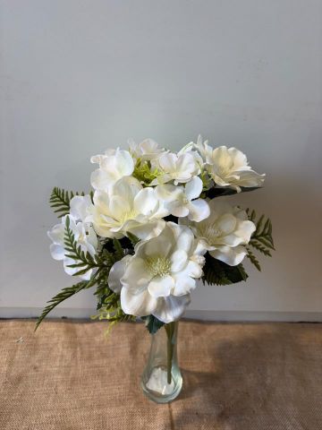 RAMO MAGNOLIA  HORTENSIA BLANCO 5690