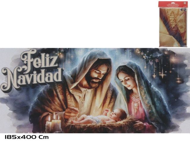 CARTEL NAVIDAD 1.85X400CM DUN 34210