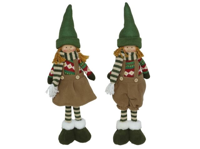 NIÑO DE PIE VERDE 2STD 14X8X45CM AUREL 45995
