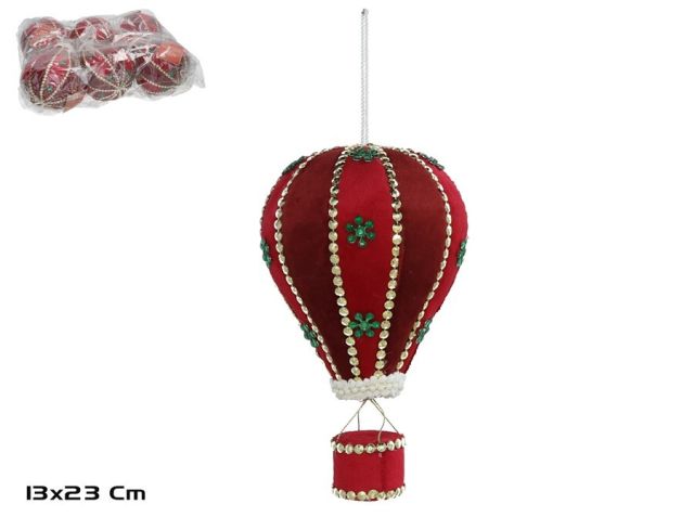 GLOBO AEROSTATICO 13X23CM ROMIE 48934
